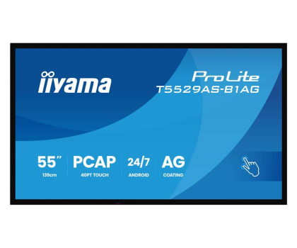 Monitor wielkoformatowy iiyama ProLite T5529AS-B1AG dotykowy